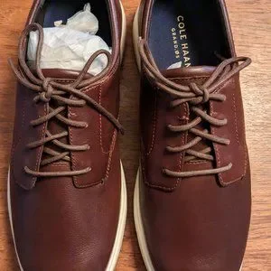 Cole Haan Grand Plus Essex Wedge Oxford Dark Coffee (C29882) Men\'s Size 10 - NEW Cole Haan 2.ZeroGrand Lined Laser Wingtip Oxford - FREE  main image 4